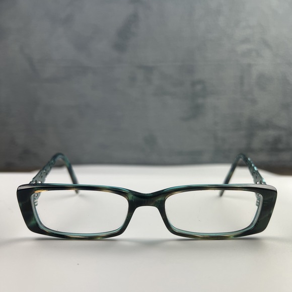 Accessories - KLIIK Eyeglasses TORTOISE RECTANGLE Glasses 49-17-135 Frame Only MOD: 438 345